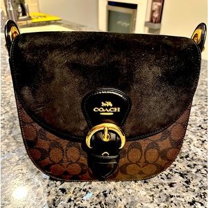 Coach Allen Shoulder Bag 23 in Signature Canvas